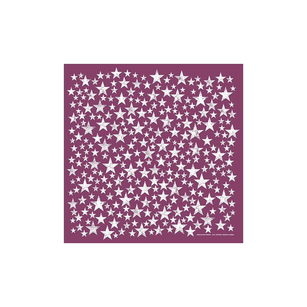 STAR BANDANA / MAGENTA