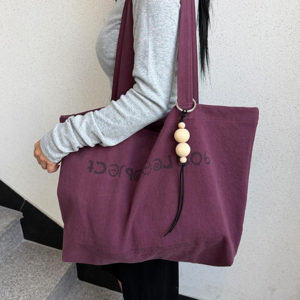 [2차 예약배송] [키링증정] GoGreenObject Purple Burgundy Bag