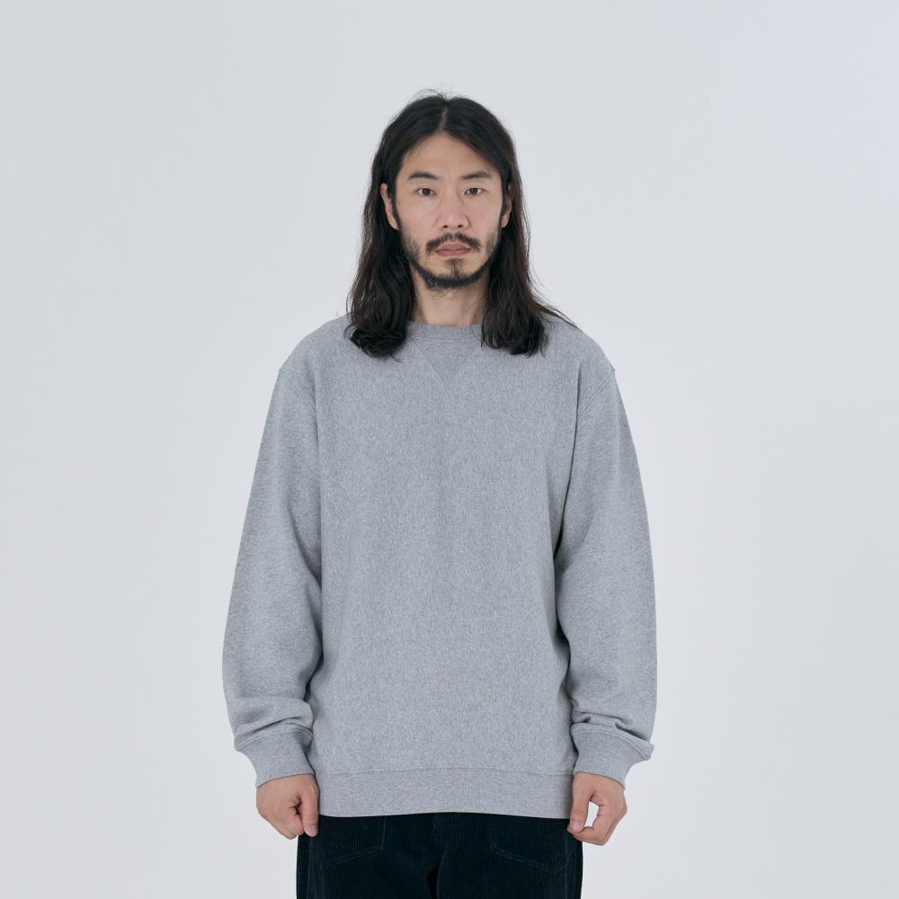 ESSENTIAL SWEATSHIRTS HEATHER GREY