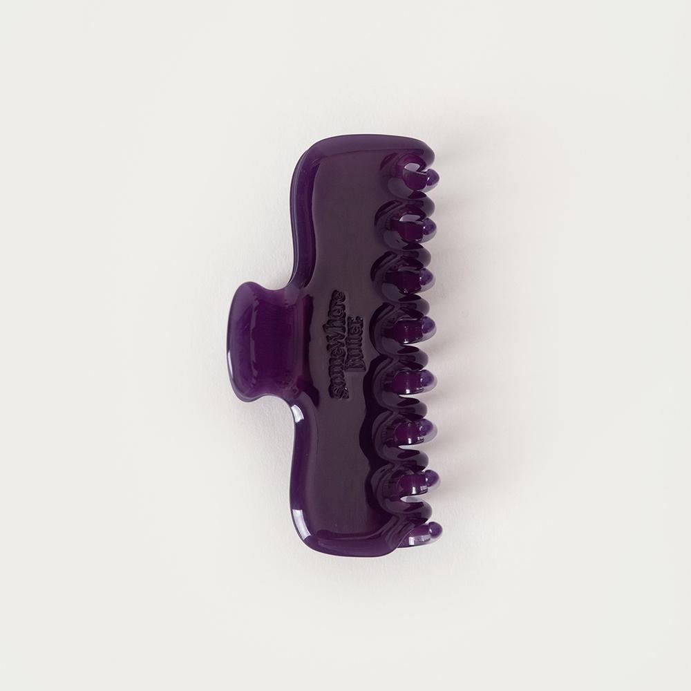 [4th] Purple Glossy Hair Clip
