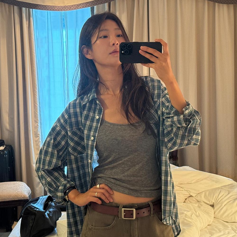 Days Multi Check Shirt_Forest Mix