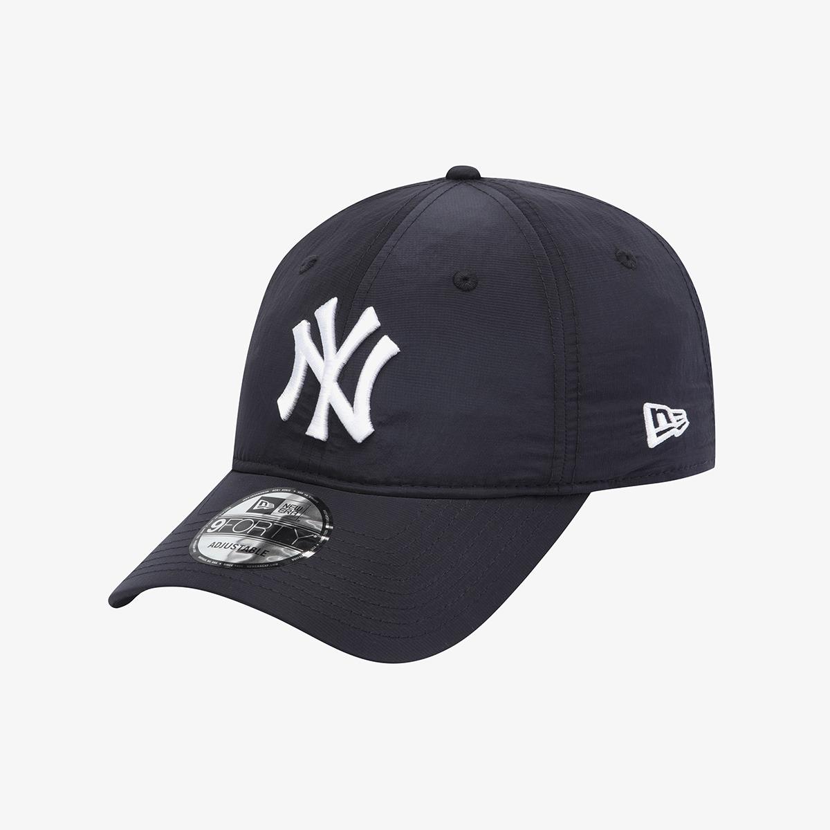 MLB 뉴욕 양키스 메탈 나일론 시리즈 언스트럭쳐 볼캡 네이비