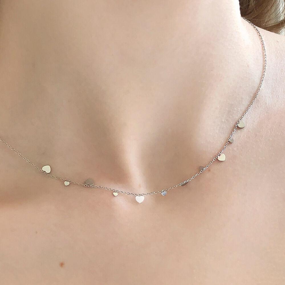 milky way heart necklace (2colors)