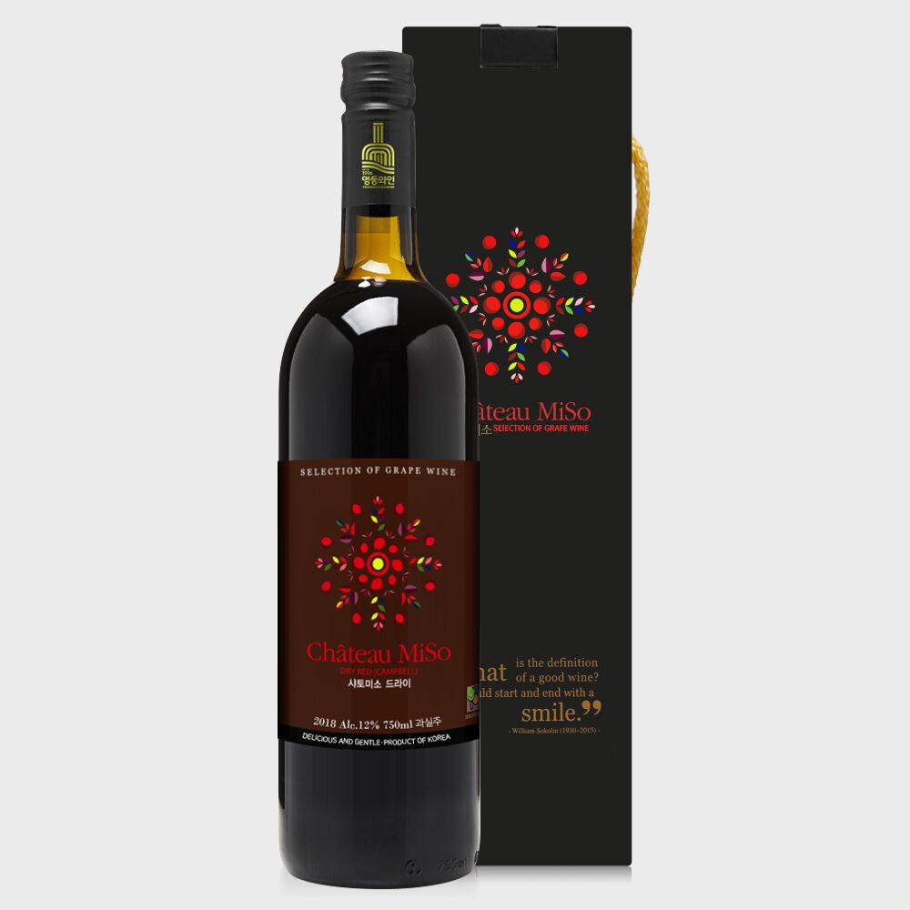 도란원 샤토미소 레드 드라이 12도 750ml