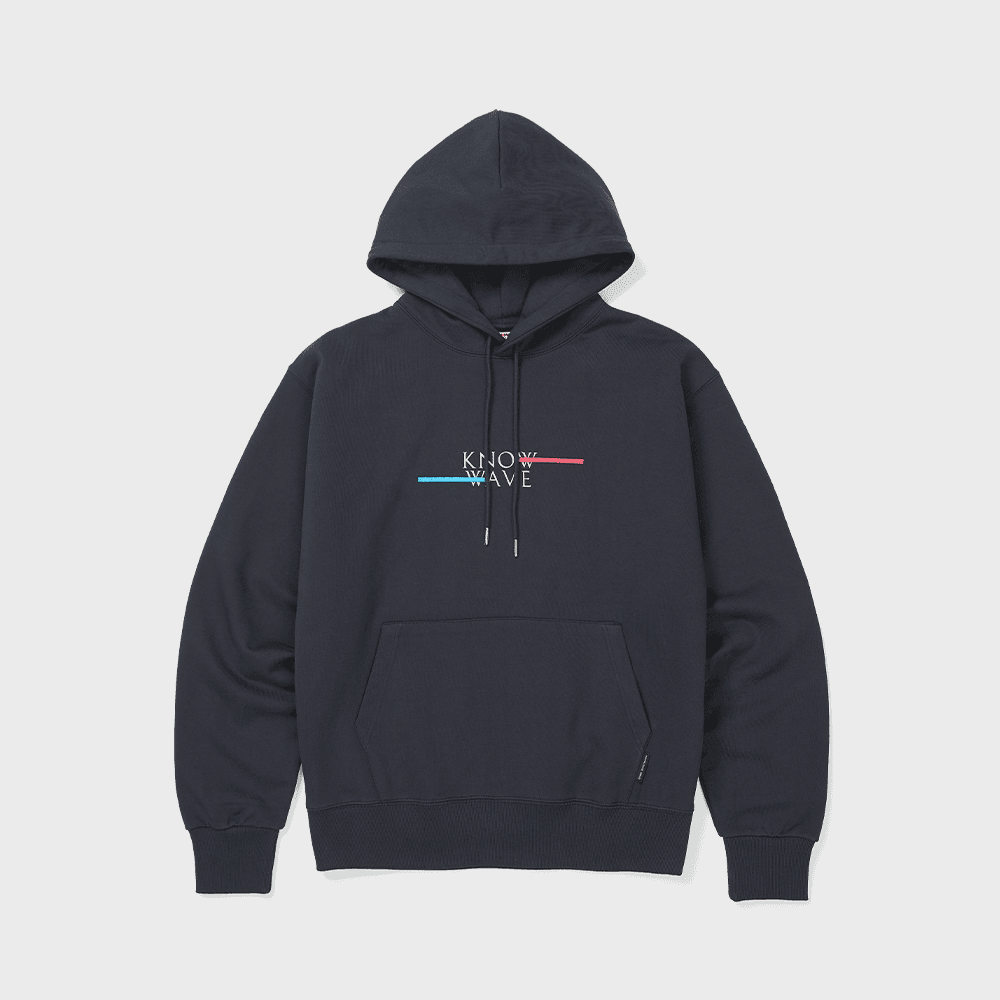 NEW LOGO HOODIE KNT001m(DARK CHARCOAL)