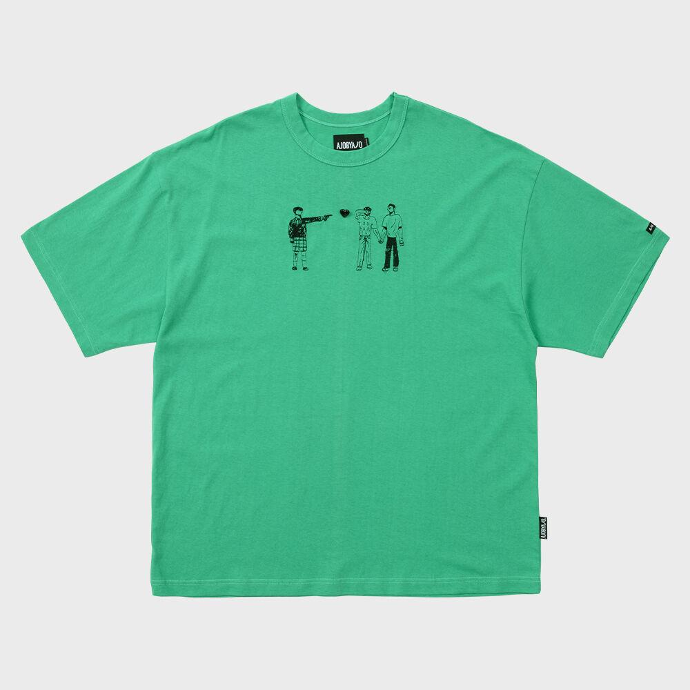 Girls Can Shoot T-Shirt [Green]