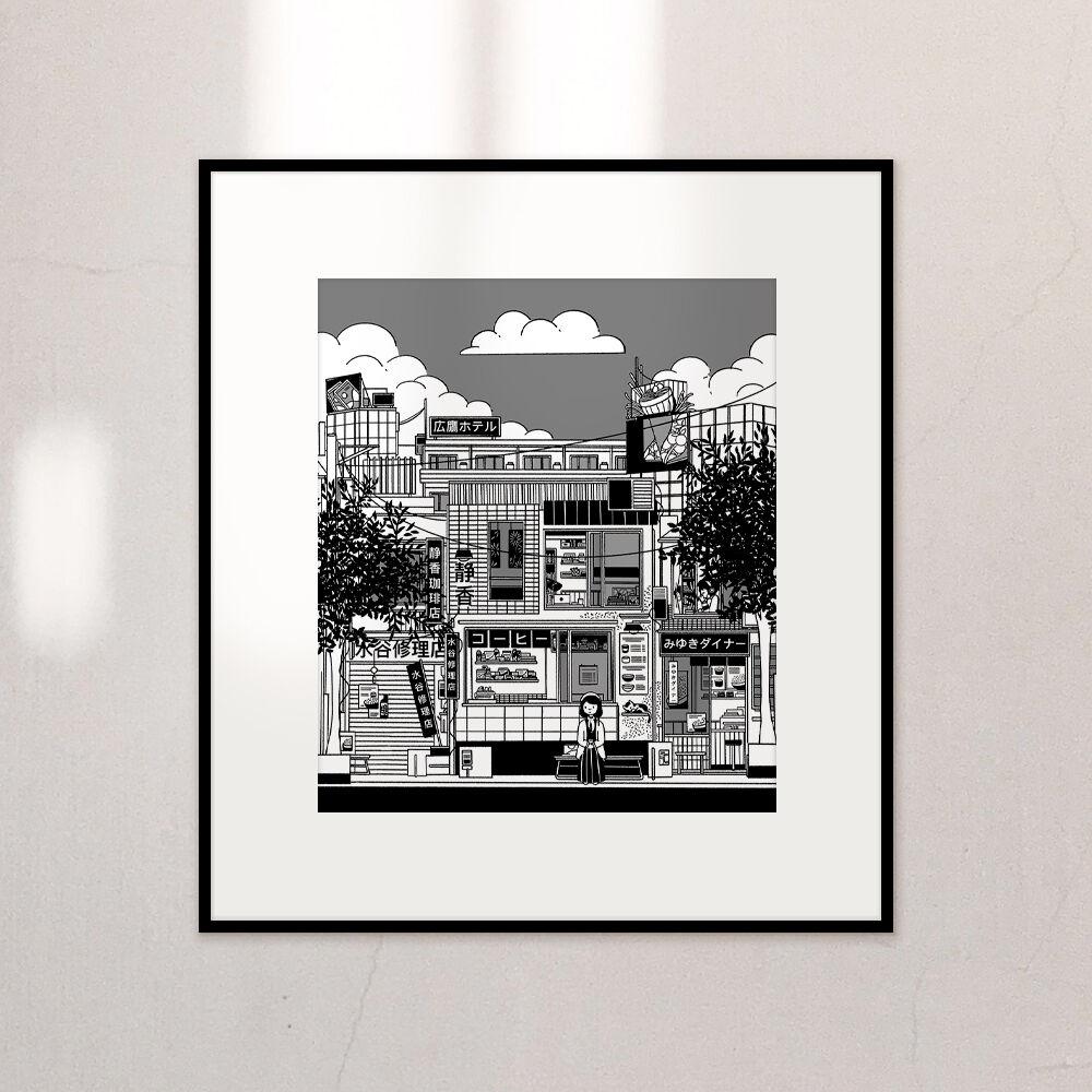 [액자] Neighborhood Cafe / 헤이 메이디(Hey Mady!)