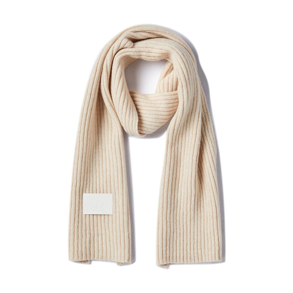 knitted muffler (IVORY)