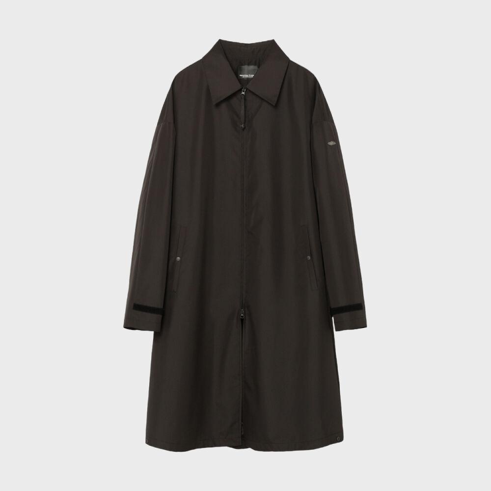 Waterproof Car Coat - Dark Brown