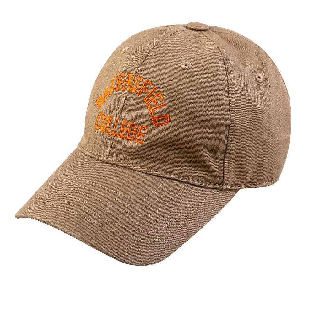 NTV BC-BAKERSFIELD COLLEGE CAP-DARK BEIGE