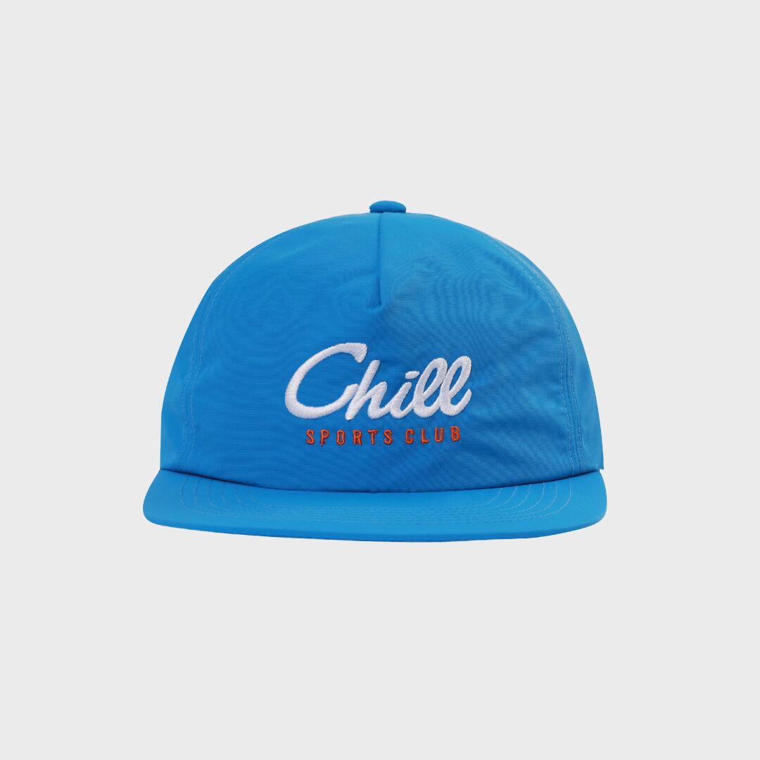 CHILL ORIGINAL LOGO TECH CAP ROYAL BLUE (FLAP)