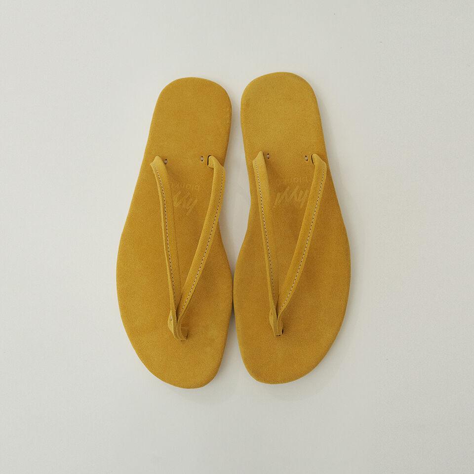 lou suede flip flop [Italian leather] (4colors)