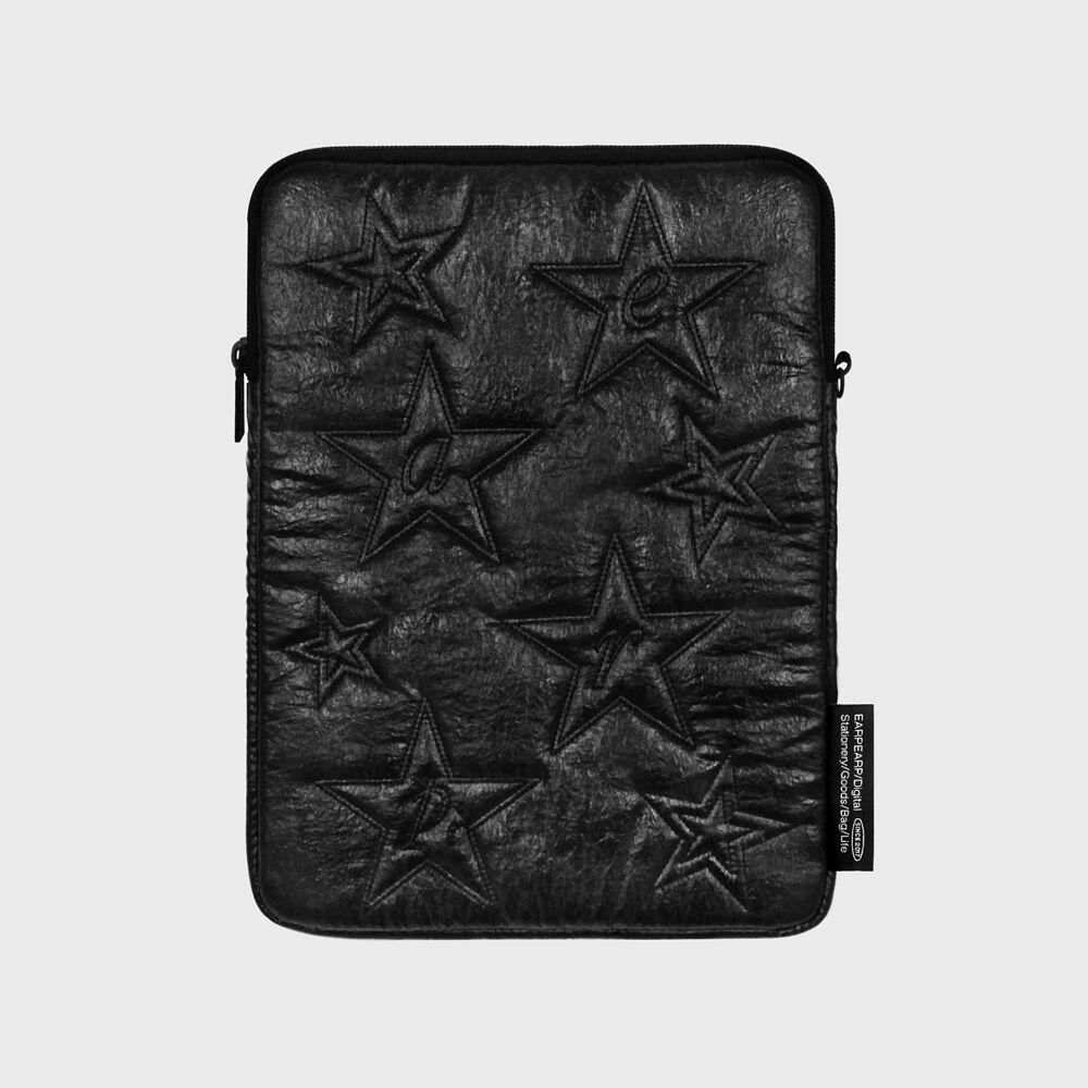 11/13인치 STAR CUSHION-GLOSSY BLACK 아이패드 파우치