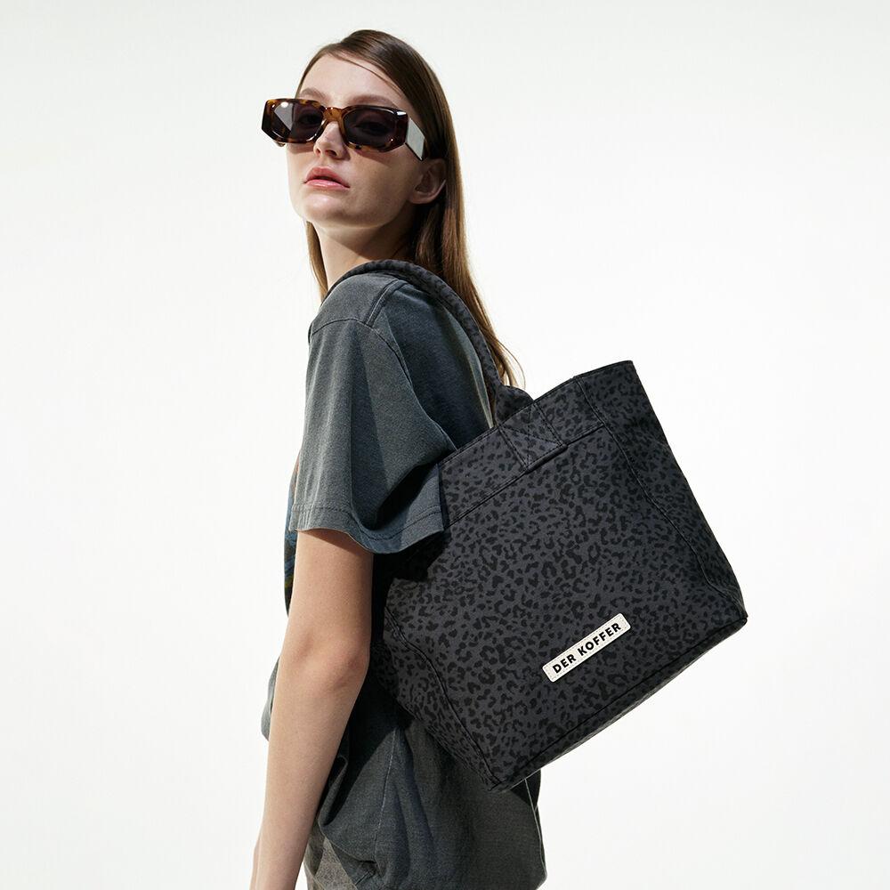 SHOPPER LEOPARD [CHARCOAL]_MD