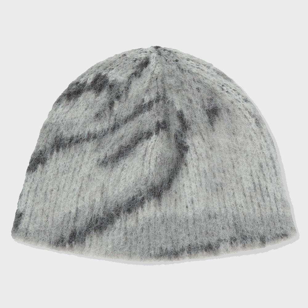 DESTROYED ECLIPSE HAIRY BEANIE GREY(MG2EFMAB38A)