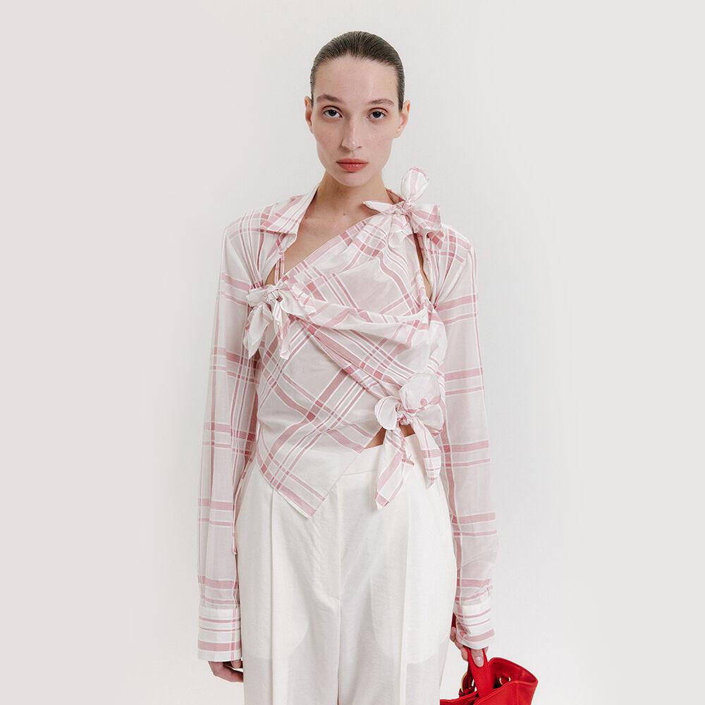 Jeong-Ja Knot Top - Pink