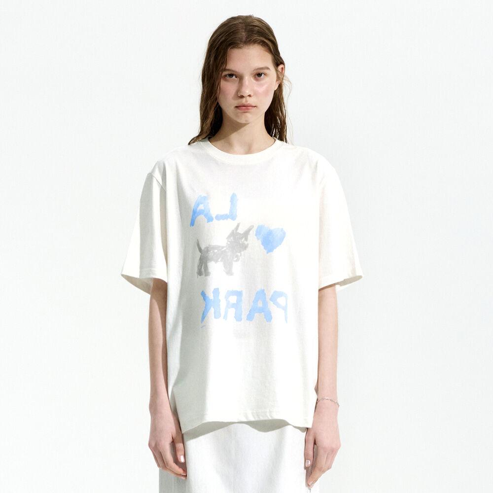 LOVE PARK T-SHIRT_OFF WHITE [LC267TS14OW]