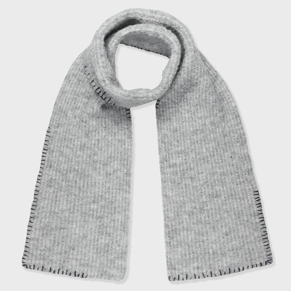 BOUCLE STITCH MUFFLER GREY(MG2FWMAB62A)