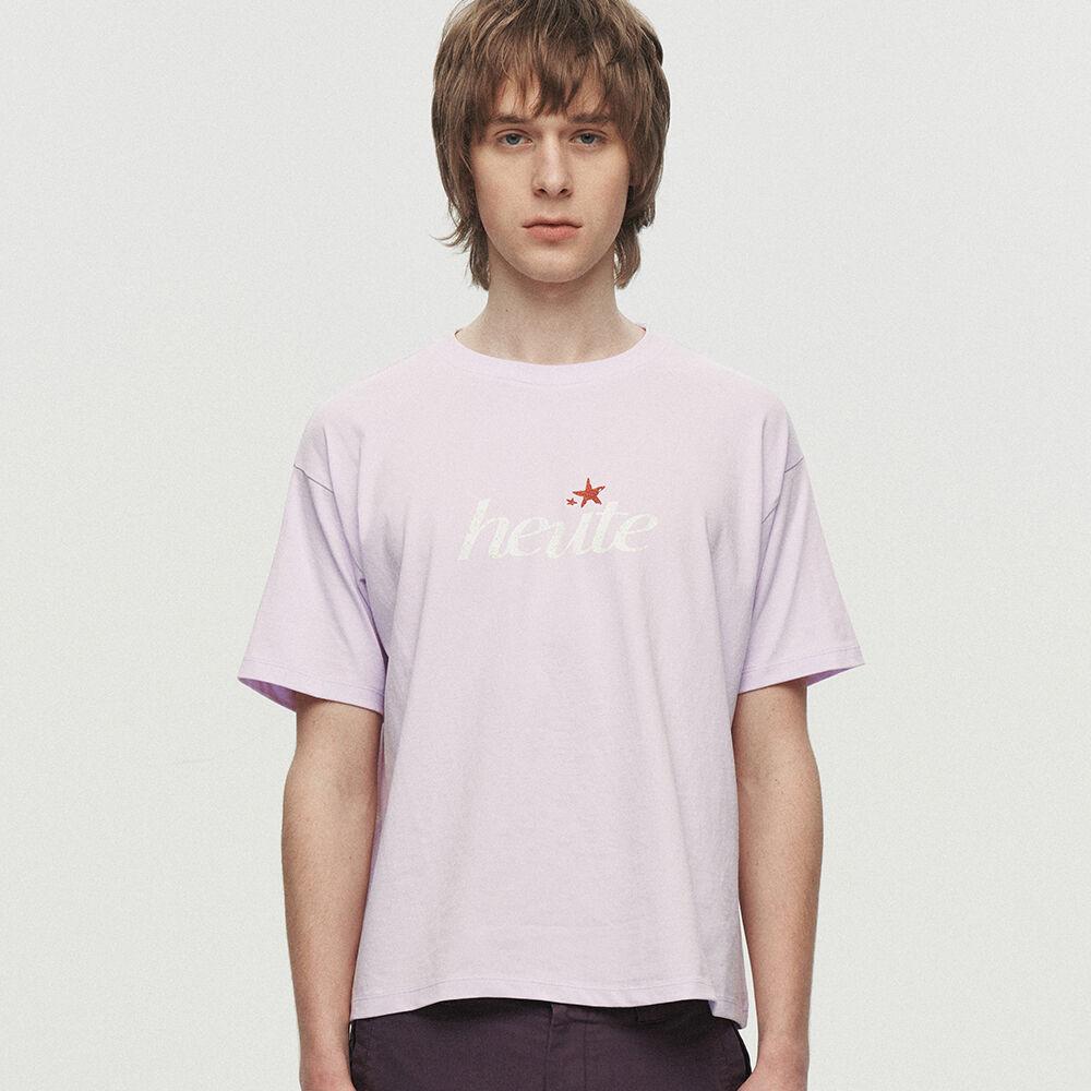 HEUTE STAR T-SHIRT (LIGHT PINK)
