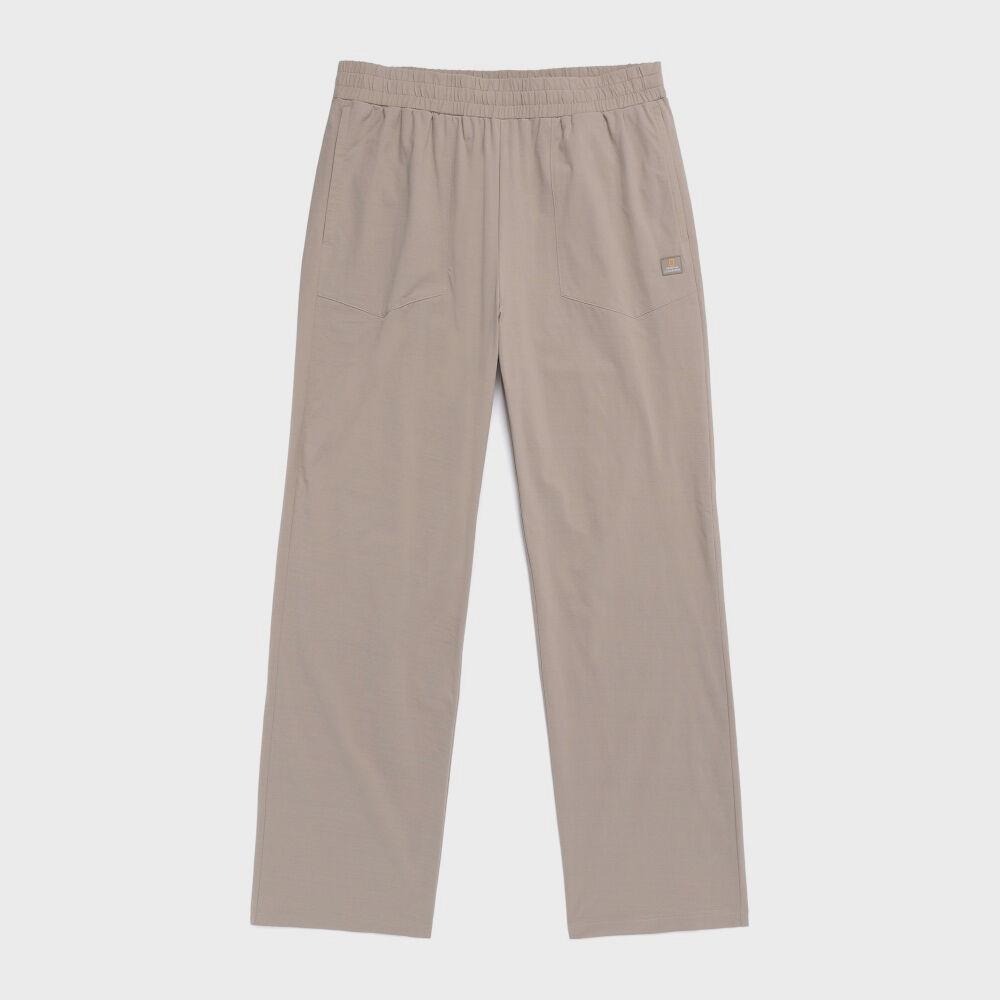 N262UPT991 프로즌에어 세미오버핏 스트레이트 팬츠 OAK BEIGE