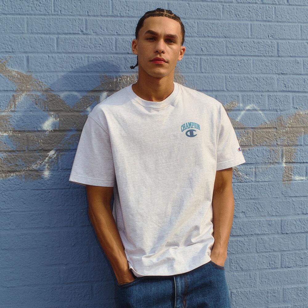 NY C로고 티셔츠 Light Grey