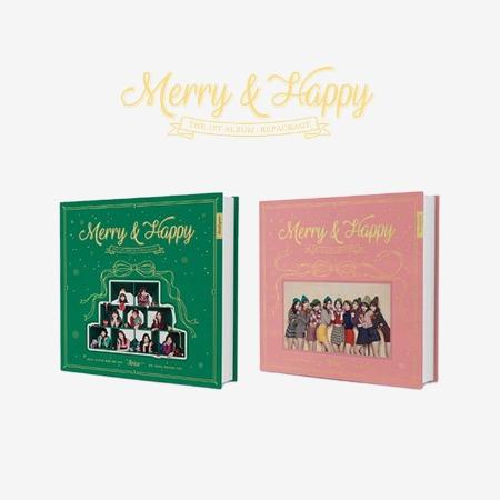 TWICE 1st Repackage Album Merry & Happy