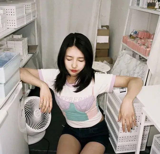 *마가린핑거스 라즈베리티 크롭티 연보라