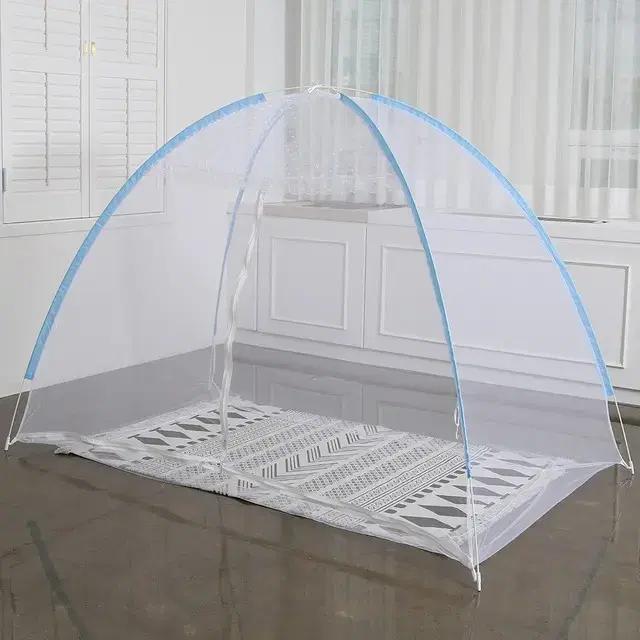 원터치 텐트형 모기장 침대용 야외용 캠핑용