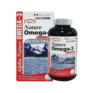 네이처오메가3 1001mg 365캡슐 무료배송 최신제조 만 나갑니다
