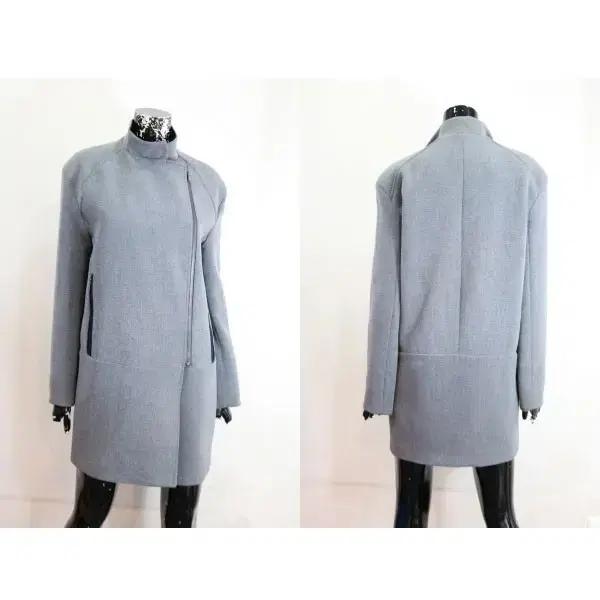 (66) 리스트 list 회색 봄가을 코트 (사이즈 66 오버핏)
