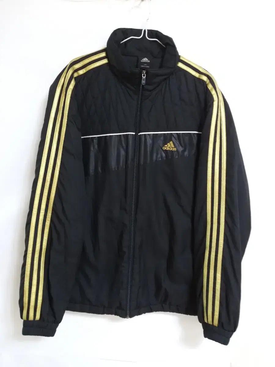 남성 아디다스 빅사이즈 삼선.기모 패딩 점퍼 (110)