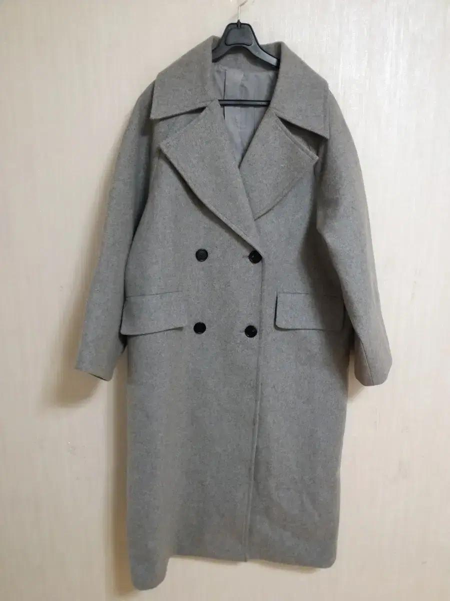 여성 라퍼지스토어 오버핏 더블 롱코트 (오버핏95-100)