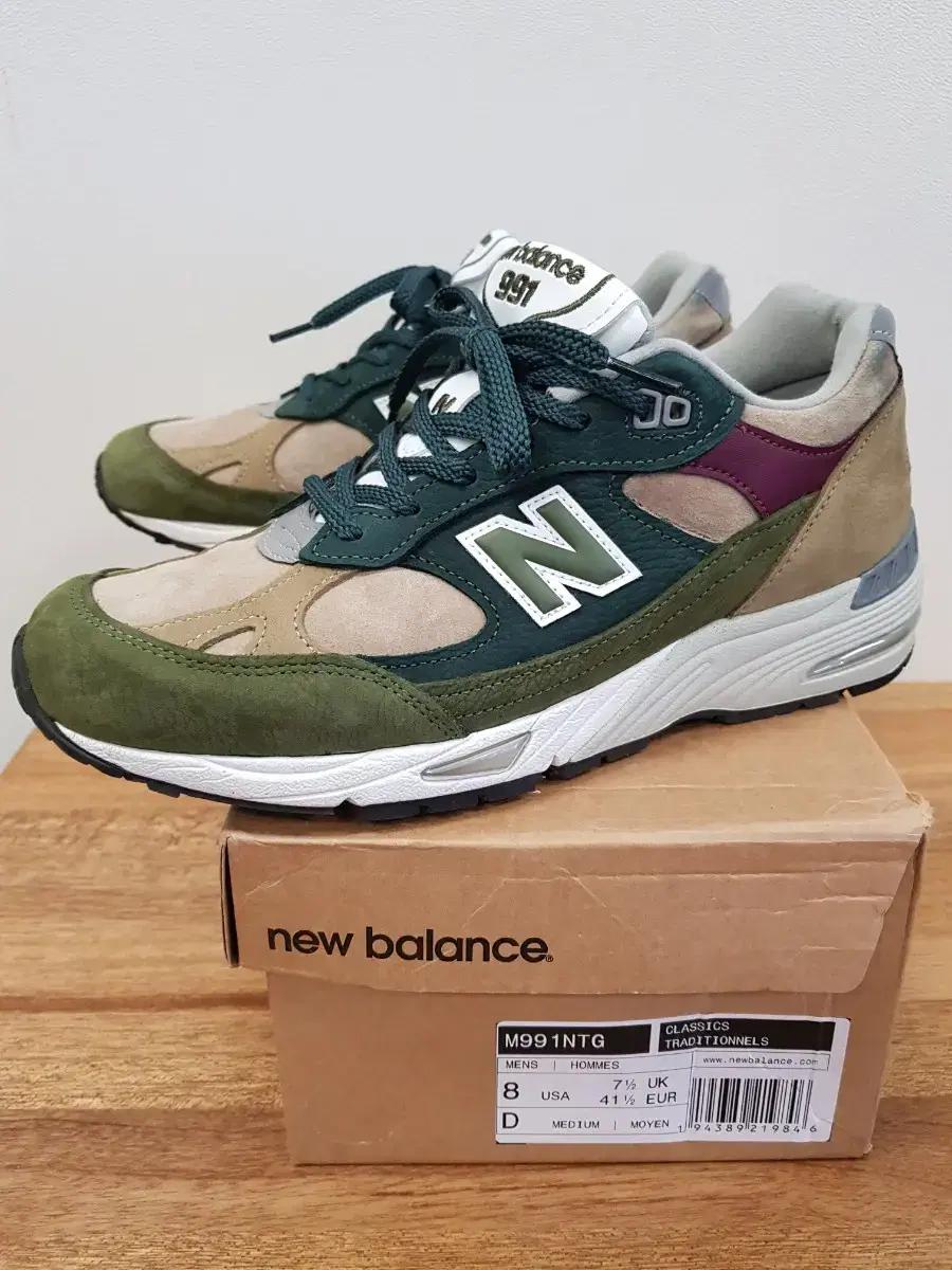 뉴발란스 991 NTG US 8 , 260