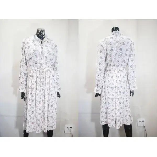 (55반) [새상품] 마리&유 꽃무늬 쉬폰 원피스 (free 55반)