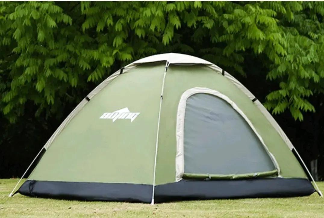 원터치 캠핑텐트 4인 190x190x130cm