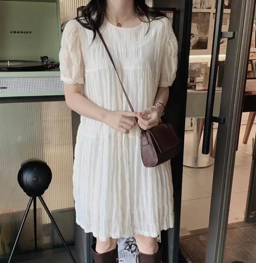 슬로우앤드 쿨링 캉캉 미니원피스