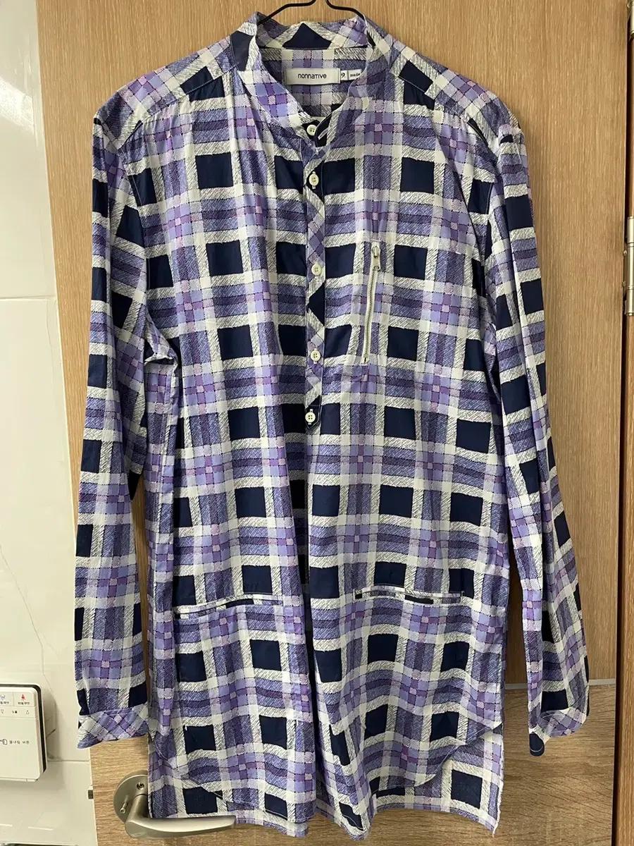 nonnative POSTMAN SHIRT TYPEWRITER CHECK
