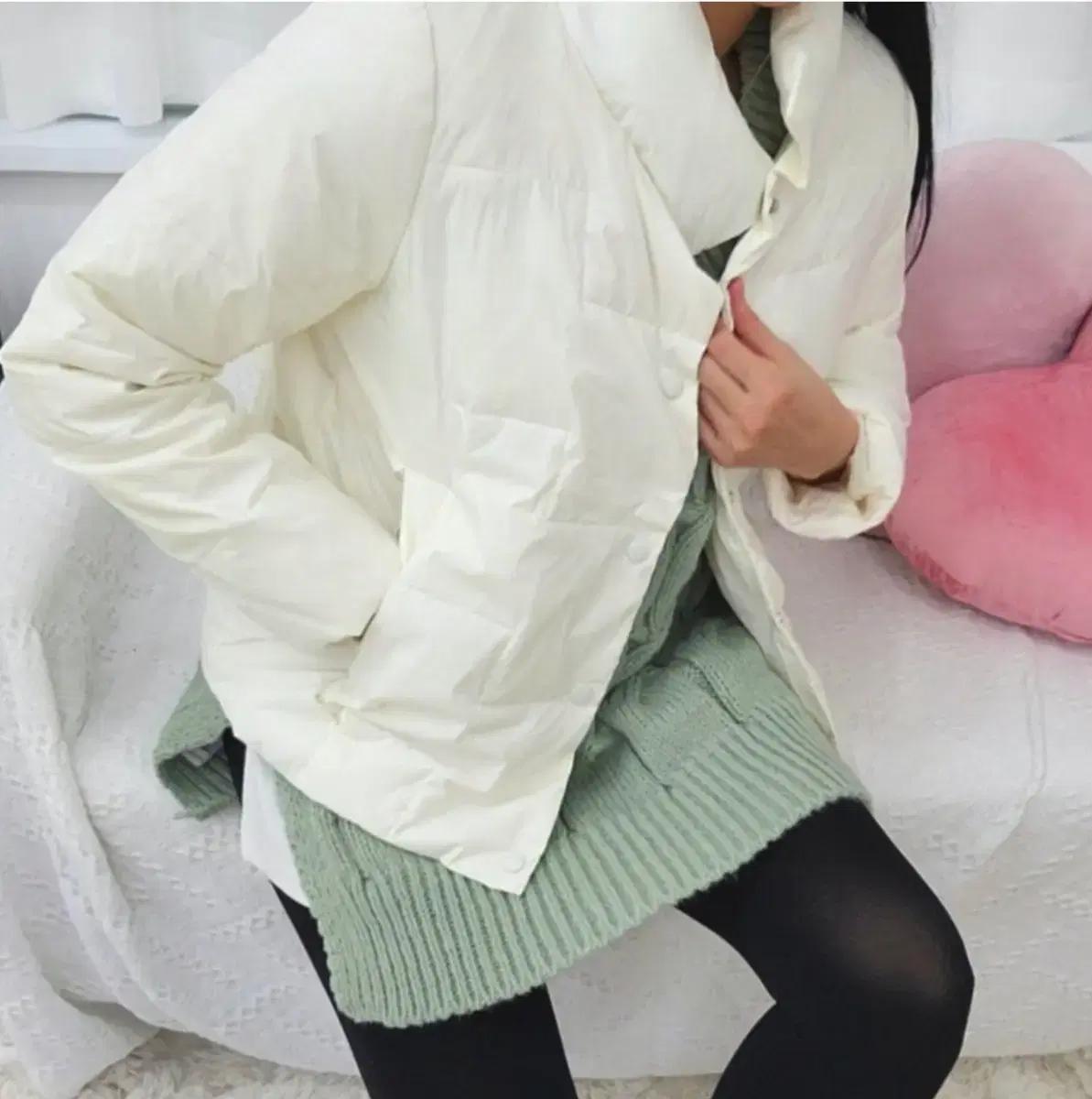 오리털하프패딩점퍼 여성겨울아우터경량패딩집업잠바 오버핏파카 아웃도어