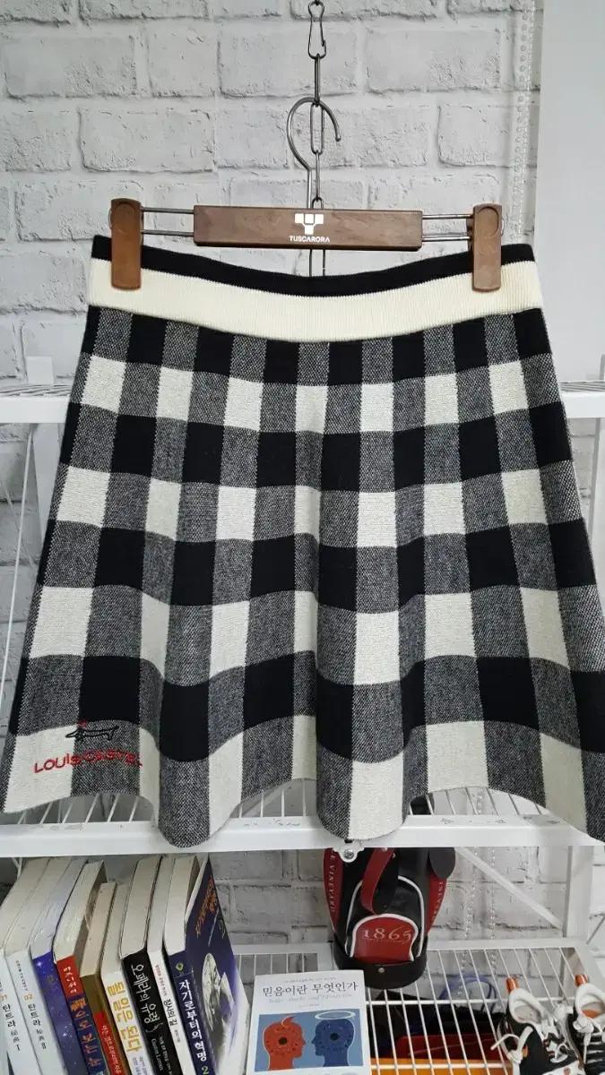 76(28)/루이까스텔 여성 골프 니트스커트.겨울골프스커트 Q50