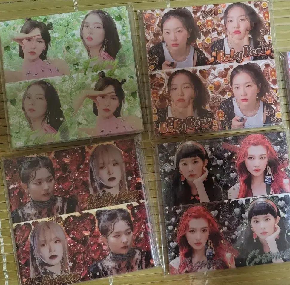 레드벨벳 4컷 판스 스티커 판매
