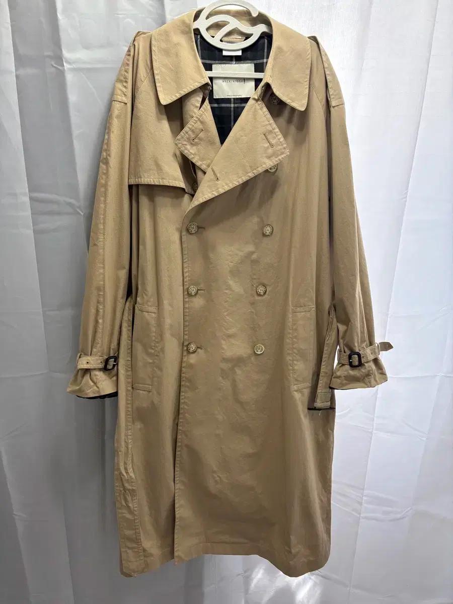17ss 베트멍 x 맥킨토시 오픈 백 트렌치코트