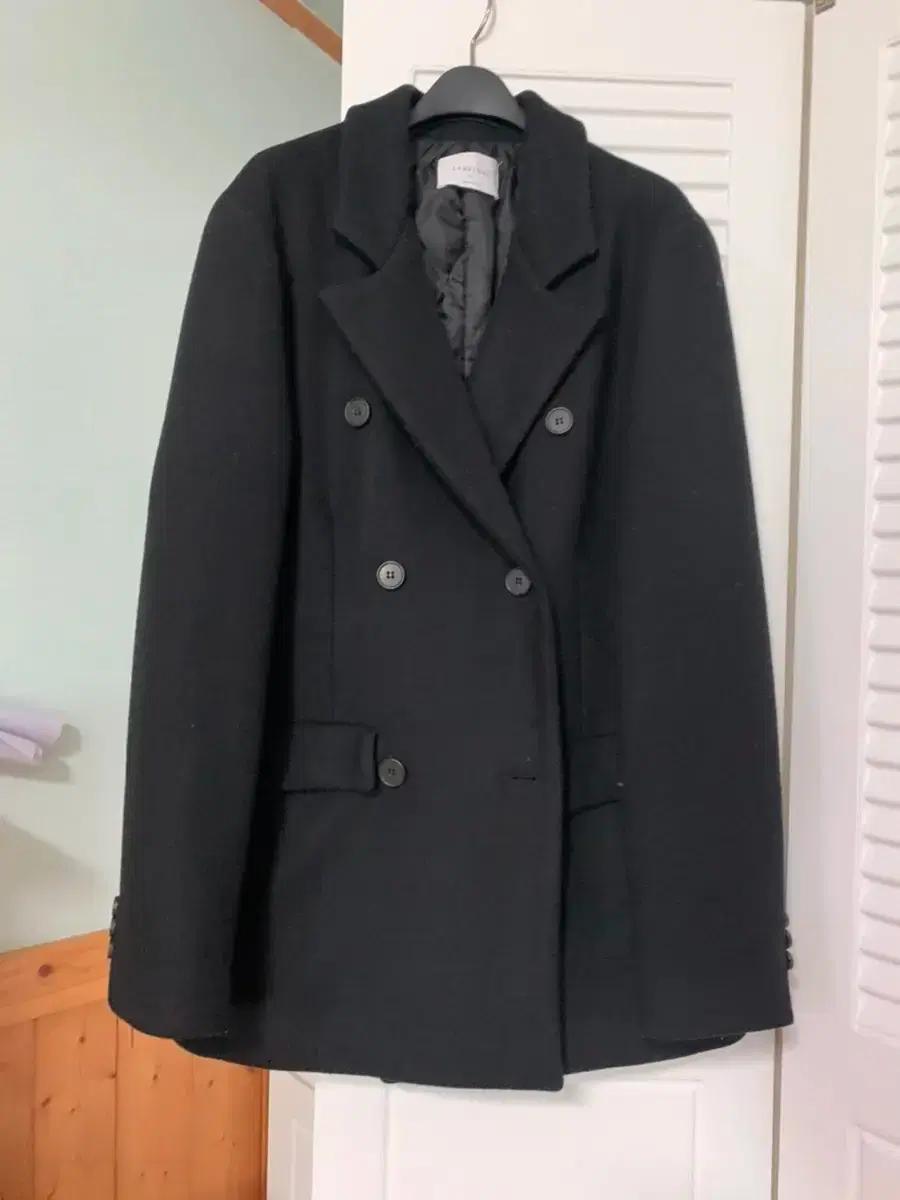 더블 숏 코트 울70 거의새상품! 