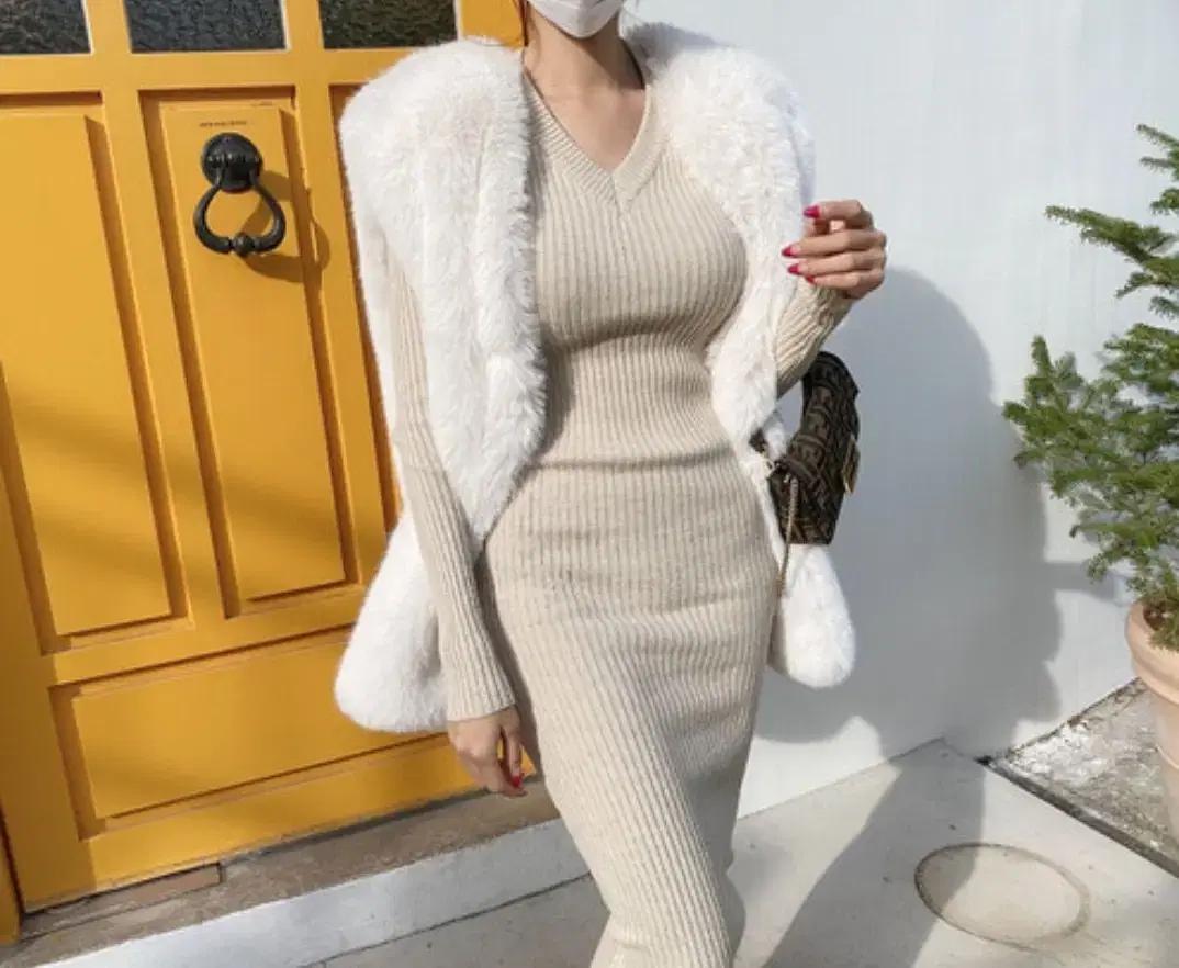 골지니트롱원피스 겨울원피스 달솜 앤달리 럽인업 러비러비 코발트빈