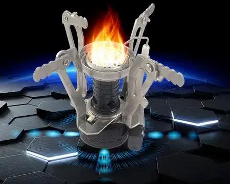 터보형 미니 캠핑버너 소형 스텐드형 판매합니다.