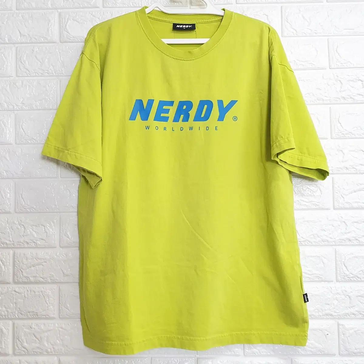 NERDY 널디 형광 반팔티