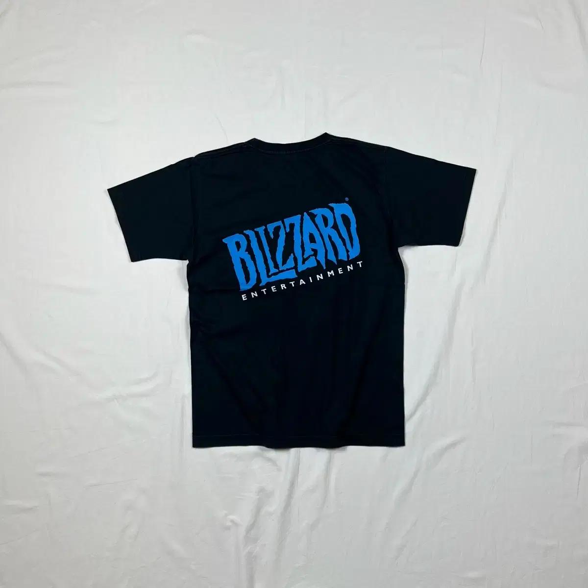 블리자드 blizzard 스펠아웃 빅로고 반팔티셔츠