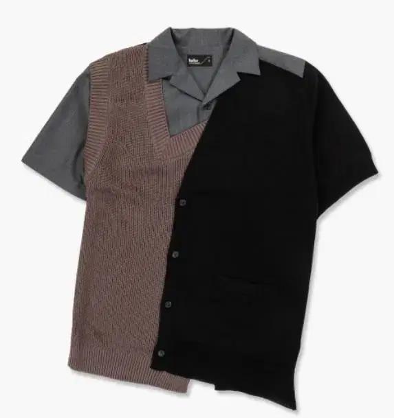 21ss KOLOR layered shirt 1size