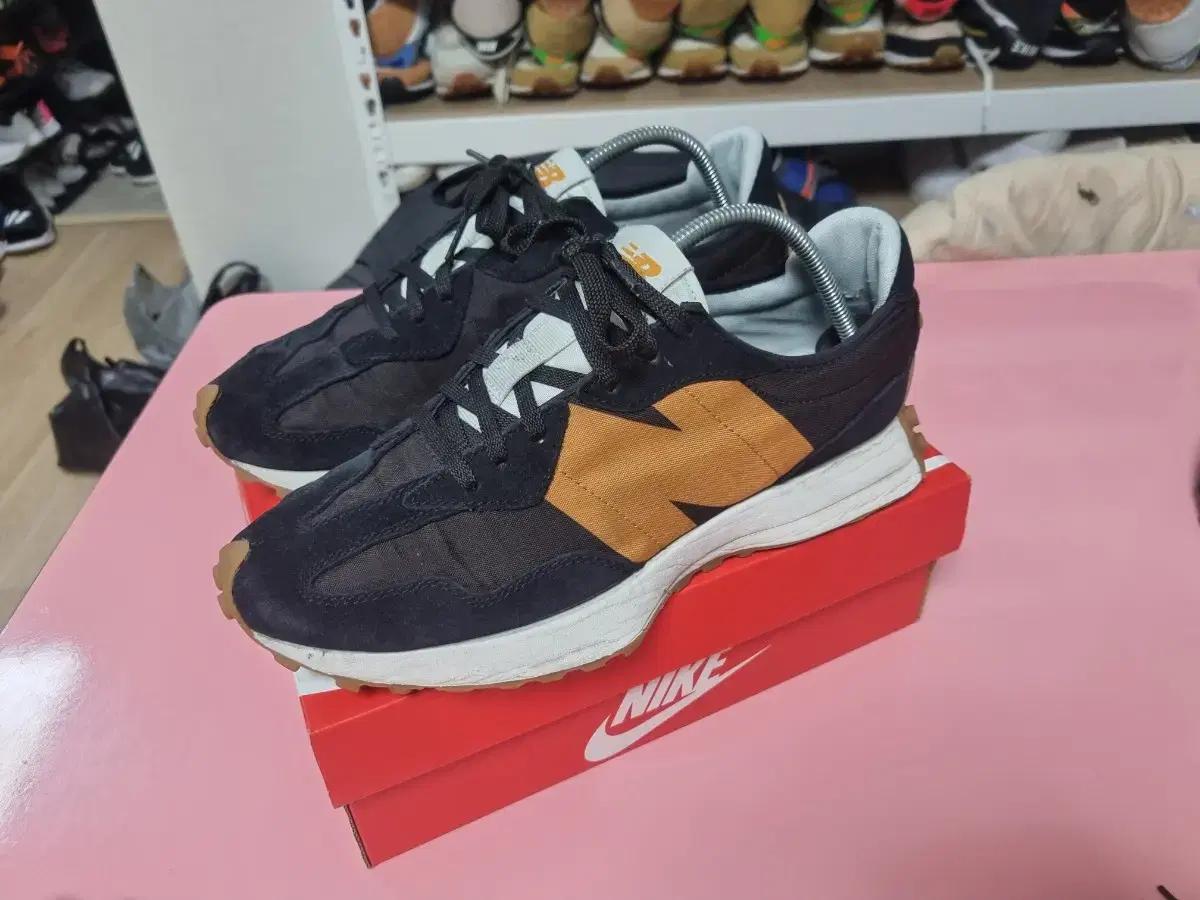 [280]뉴발란스327 블랙 오렌지