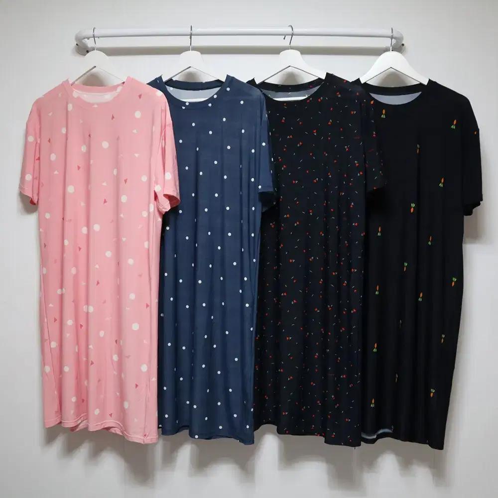 여름잠옷 쿨라이트 박스원피스 시원한 냉장고원피스