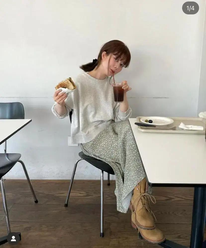 [새상품]리넨느 가든 셔링 원피스 (그린)